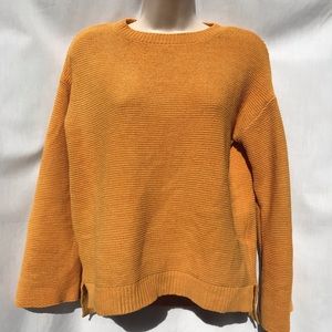 Zara Knitwear Winter Collection Gold Sweater